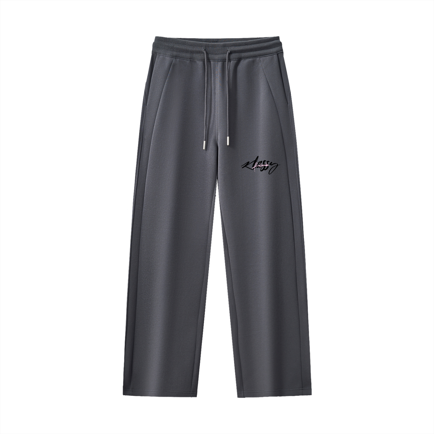 Essential Drawstring Straight-Leg Sweatpants