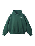 Eden Green Oversize Fleeced Hoodie