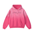 Pink Heavyweight Sunfade Oversized Hoodie