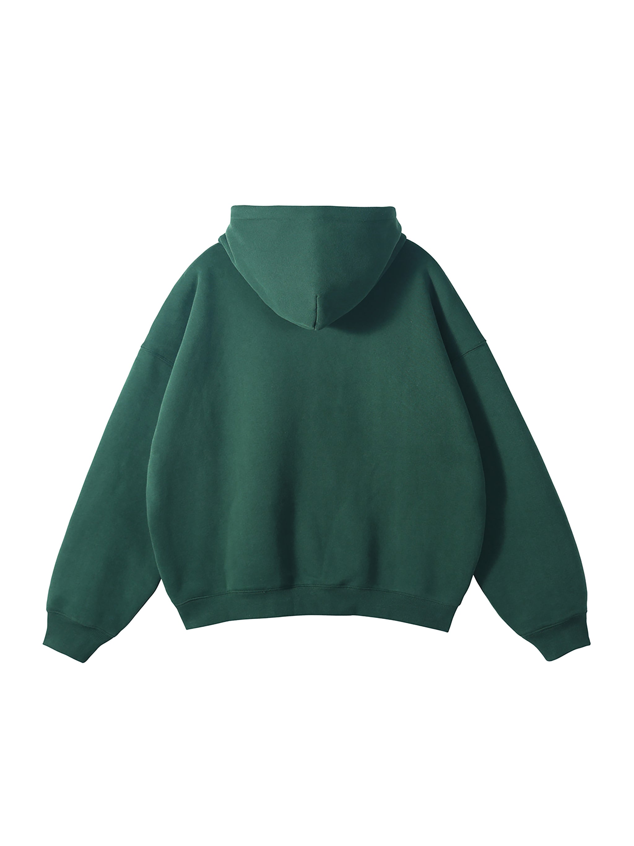 Eden Green Oversize Fleeced Hoodie