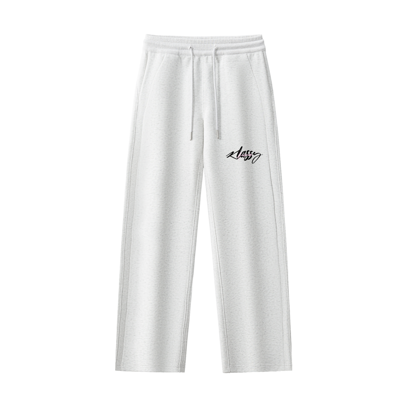 Essential Drawstring Straight-Leg Sweatpants