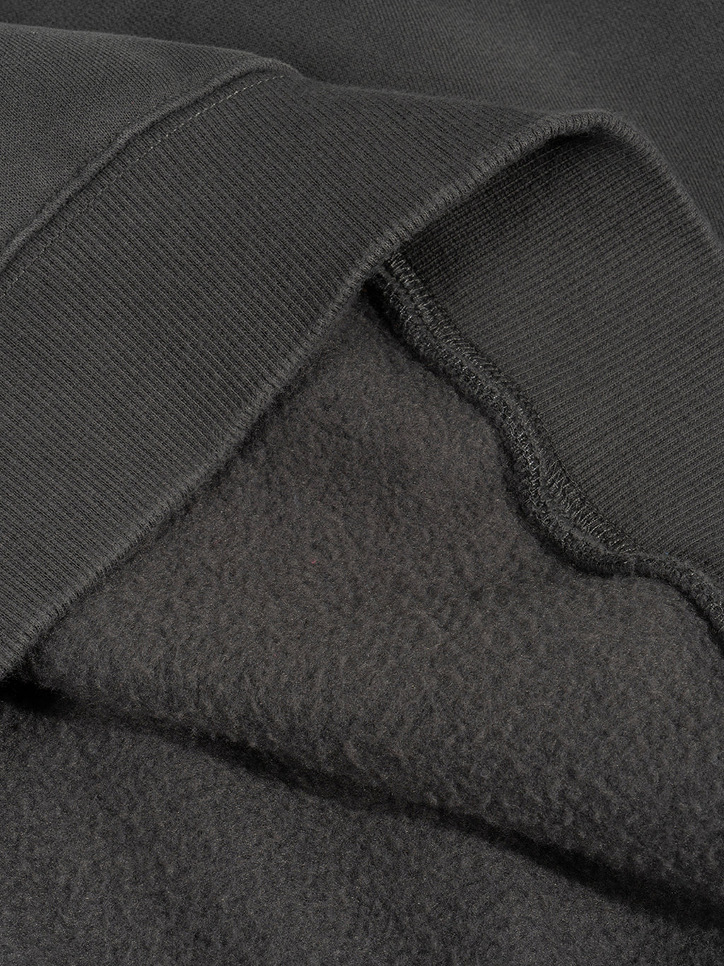 Frayed Sunfade Boxy Fleece Hoodie