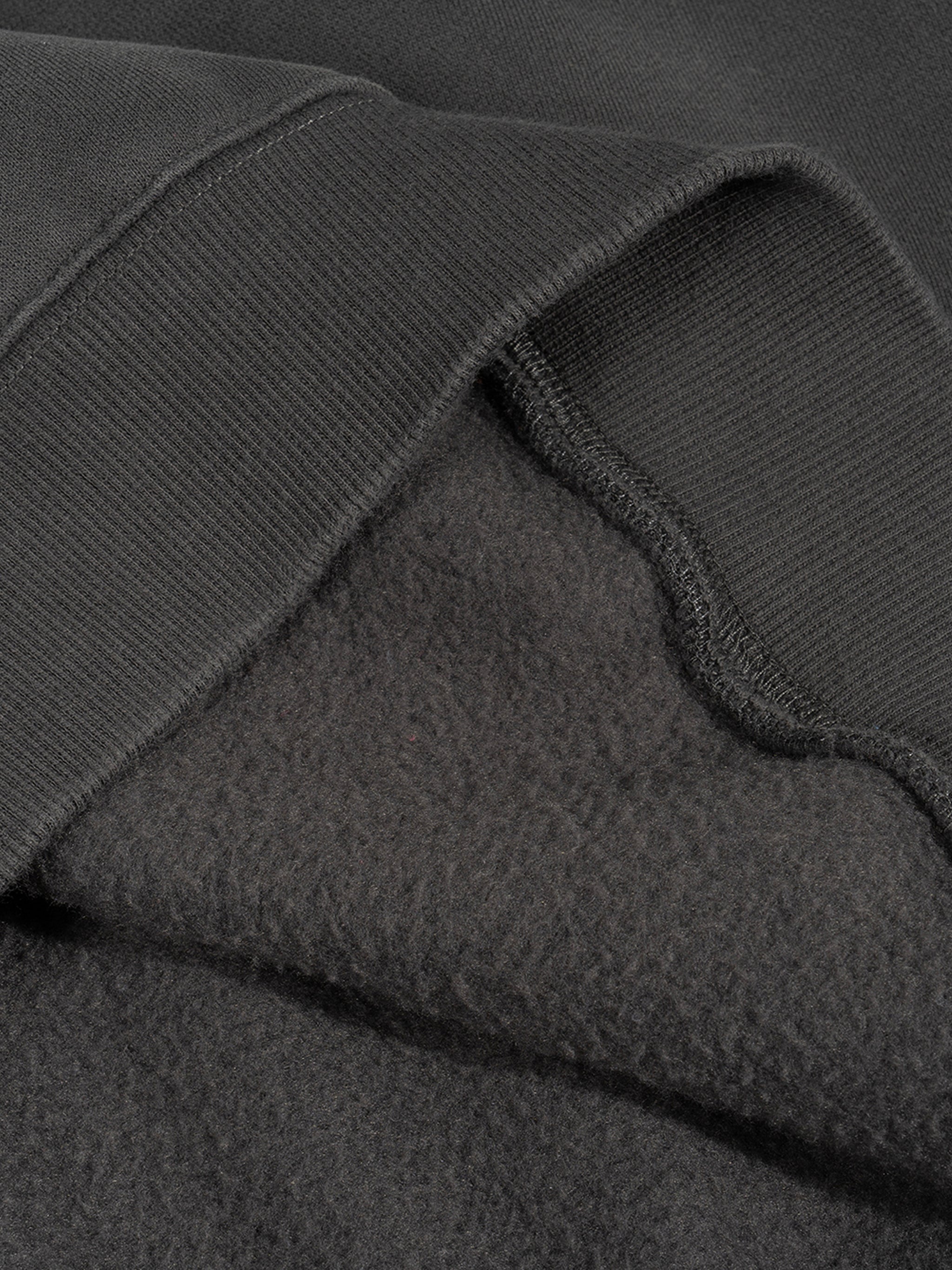 Frayed Sunfade Boxy Fleece Hoodie