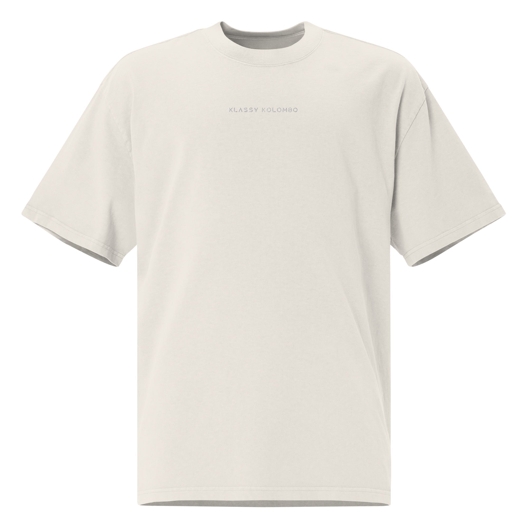 Oversized 'Klassy Kolombo' faded t-shirt